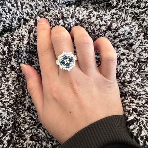 Handmade Beaded Ring